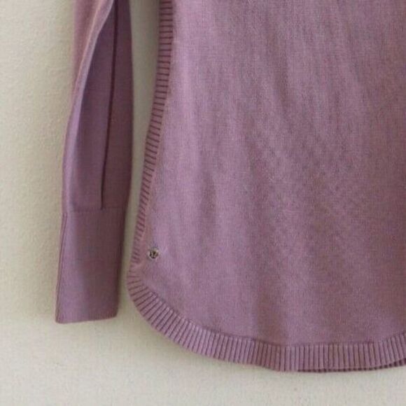 Lululemon W3BQMS Women's Sz 4 Antionette Fig Hello Aloe Fitted Pullover - Picture 3 of 8